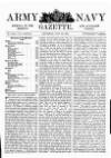 Army and Navy Gazette Saturday 30 July 1898 Page 1