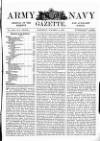 Army and Navy Gazette Saturday 15 October 1898 Page 1