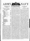 Army and Navy Gazette Saturday 12 November 1898 Page 1
