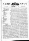 Army and Navy Gazette Saturday 31 December 1898 Page 1