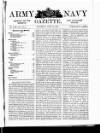 Army and Navy Gazette Saturday 29 April 1899 Page 1