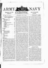 Army and Navy Gazette Saturday 13 May 1899 Page 1