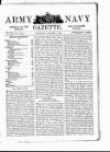 Army and Navy Gazette Saturday 07 October 1899 Page 1