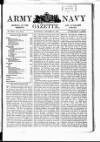 Army and Navy Gazette Saturday 21 October 1899 Page 1