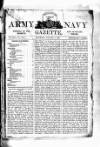 Army and Navy Gazette Saturday 06 January 1900 Page 1