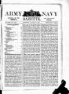 Army and Navy Gazette Saturday 27 January 1900 Page 1