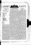 Army and Navy Gazette Saturday 28 April 1900 Page 1