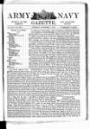 Army and Navy Gazette Saturday 01 September 1900 Page 1