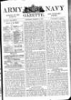 Army and Navy Gazette Saturday 14 March 1903 Page 1