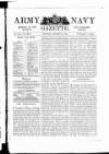 Army and Navy Gazette Saturday 23 January 1904 Page 1