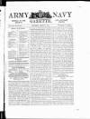 Army and Navy Gazette Saturday 05 March 1904 Page 1