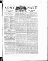 Army and Navy Gazette Saturday 03 September 1904 Page 1