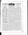 Army and Navy Gazette Saturday 14 October 1905 Page 1