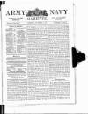 Army and Navy Gazette Saturday 04 November 1905 Page 1