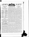 Army and Navy Gazette Saturday 25 November 1905 Page 1