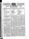 Army and Navy Gazette Saturday 15 January 1910 Page 1