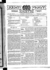 Army and Navy Gazette Saturday 29 January 1910 Page 1