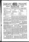 Army and Navy Gazette Saturday 01 February 1913 Page 1