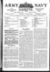 Army and Navy Gazette Saturday 06 October 1917 Page 1