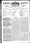Army and Navy Gazette Saturday 10 November 1917 Page 1