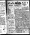 Army and Navy Gazette Saturday 21 September 1918 Page 1