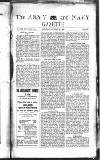 Army and Navy Gazette Saturday 16 October 1920 Page 1