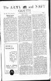 Army and Navy Gazette Saturday 01 January 1921 Page 1