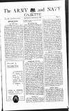Army and Navy Gazette Saturday 15 January 1921 Page 1