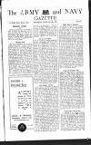 Army and Navy Gazette Saturday 26 February 1921 Page 1