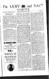 Army and Navy Gazette Saturday 19 March 1921 Page 1