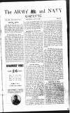 Army and Navy Gazette Saturday 09 July 1921 Page 1