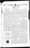 Army and Navy Gazette Saturday 30 July 1921 Page 1