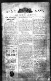 Army and Navy Gazette Saturday 31 December 1921 Page 1