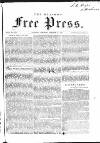 Glasgow Free Press Saturday 27 October 1860 Page 1