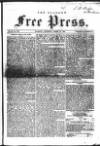 Glasgow Free Press Saturday 30 March 1861 Page 1