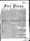 Glasgow Free Press Saturday 06 April 1861 Page 1