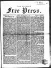 Glasgow Free Press Saturday 11 May 1861 Page 1