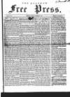 Glasgow Free Press Saturday 28 December 1861 Page 1