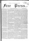 Glasgow Free Press Saturday 22 February 1862 Page 1