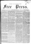Glasgow Free Press Saturday 29 March 1862 Page 1