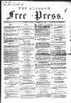 Glasgow Free Press Saturday 29 November 1862 Page 1