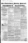 Canterbury Journal, Kentish Times and Farmers' Gazette Saturday 10 March 1838 Page 1