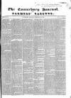 Canterbury Journal, Kentish Times and Farmers' Gazette Saturday 23 February 1850 Page 1