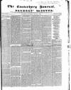 Canterbury Journal, Kentish Times and Farmers' Gazette Saturday 03 January 1852 Page 1
