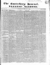 Canterbury Journal, Kentish Times and Farmers' Gazette Saturday 07 May 1853 Page 1