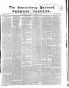 Canterbury Journal, Kentish Times and Farmers' Gazette Saturday 04 November 1854 Page 1
