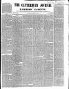 Canterbury Journal, Kentish Times and Farmers' Gazette Saturday 10 November 1855 Page 1