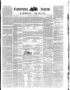 Canterbury Journal, Kentish Times and Farmers' Gazette Saturday 19 March 1859 Page 1