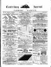 Canterbury Journal, Kentish Times and Farmers' Gazette Saturday 14 November 1885 Page 1