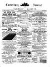 Canterbury Journal, Kentish Times and Farmers' Gazette Saturday 16 January 1886 Page 1